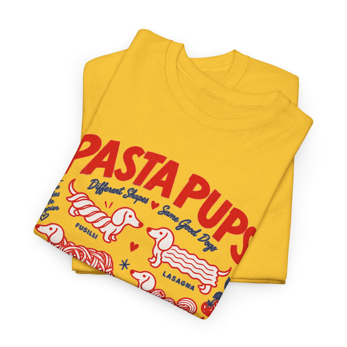 Pasta Pups Shirt, Funny Wiener Dog Tee