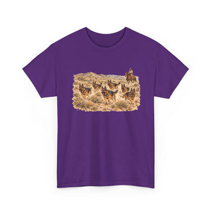 German Shepherd Cowboy Western T-Shirt