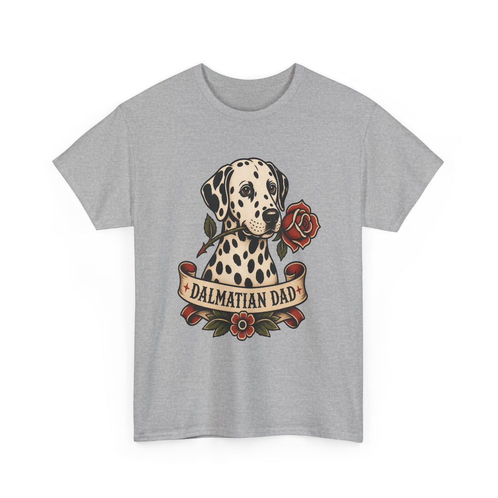 Dalmatian Dad T-Shirt — Vintage Tattoo Style Dog Dad Tee