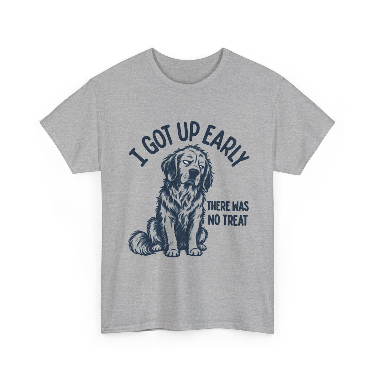 Grumpy Golden Retriever Shirt, I Got Up Early No Worm Tee
