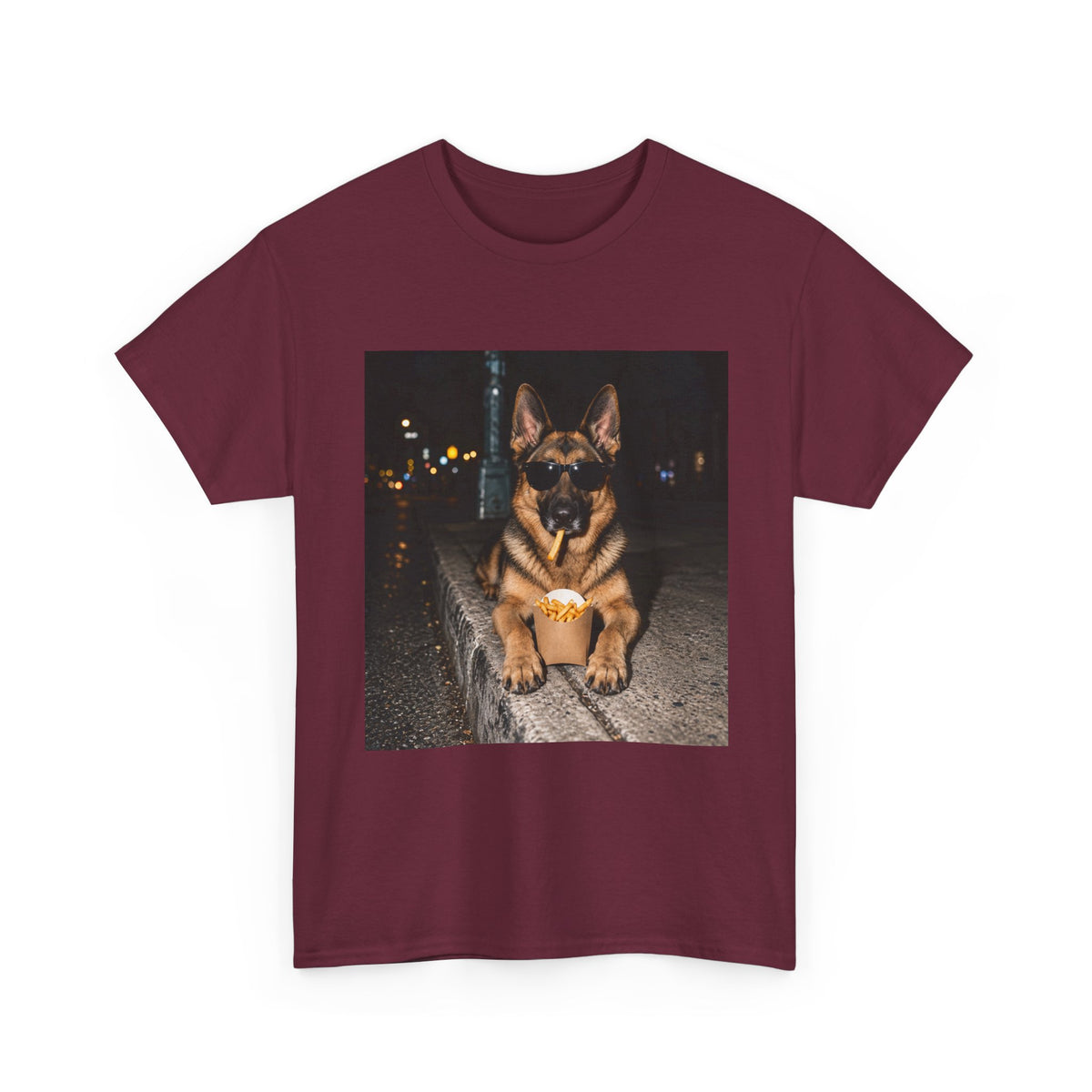 German Shepherd Fries T-Shirt