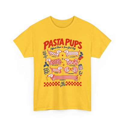 Pasta Pups Shirt, Funny Wiener Dog Tee