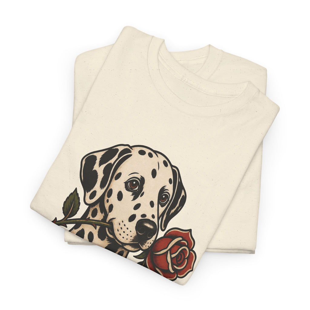 Dalmatian Dad T-Shirt — Vintage Tattoo Style Dog Dad Tee