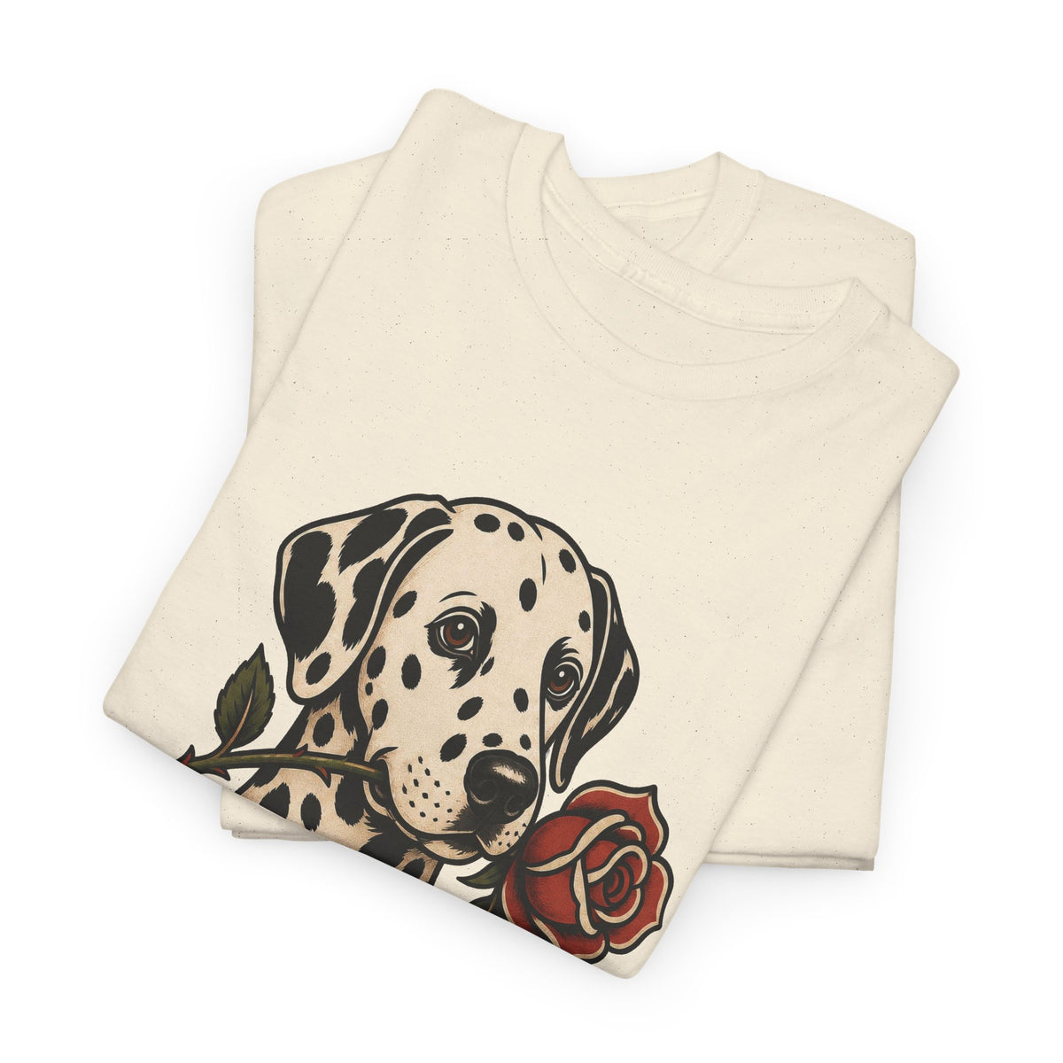Dalmatian Dad T-Shirt — Vintage Tattoo Style Dog Dad Tee