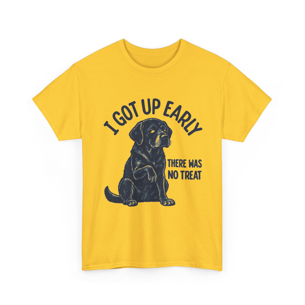 Grumpy Treat Labrador Shirt, I Got Up Early No Worm Tee