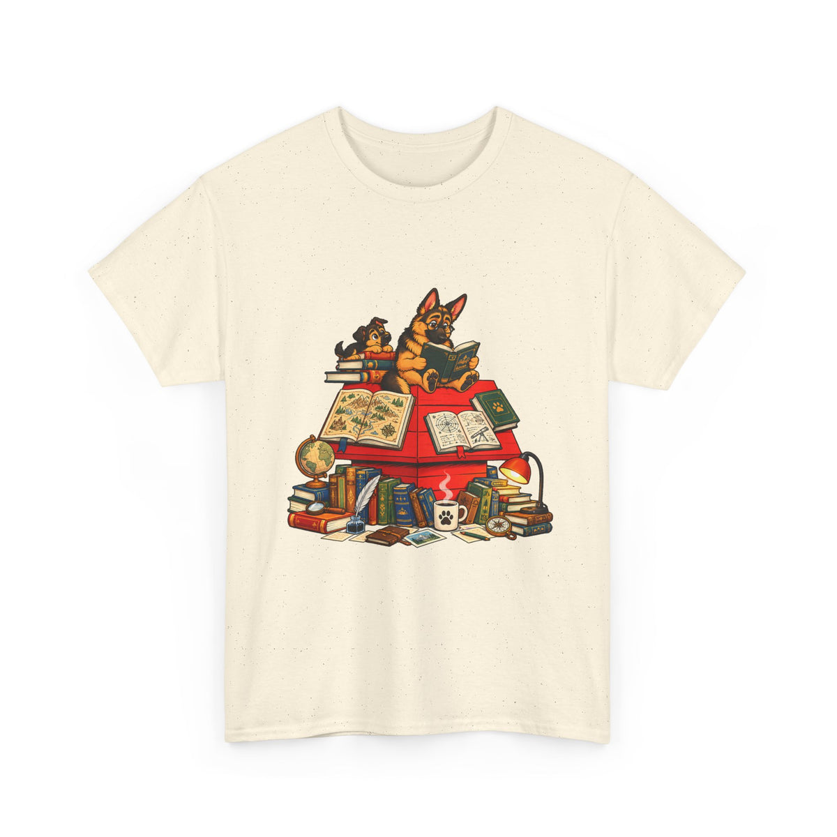 German Shepherd Scholar Dog T-Shirt