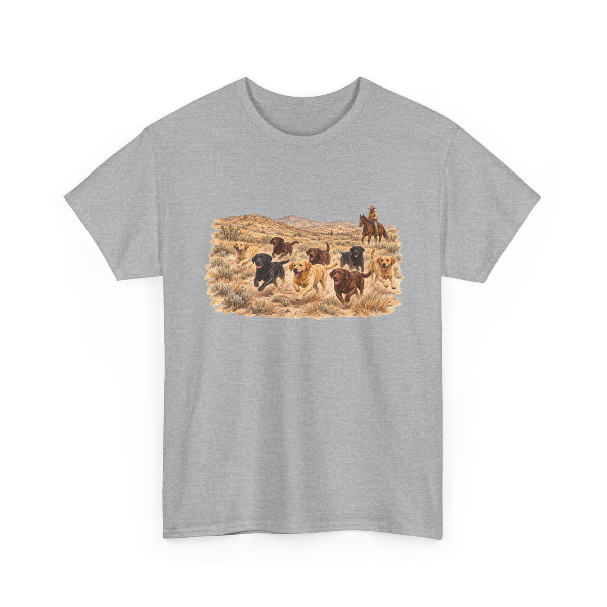 Labrador Retriever Cowboy Western T-Shirt