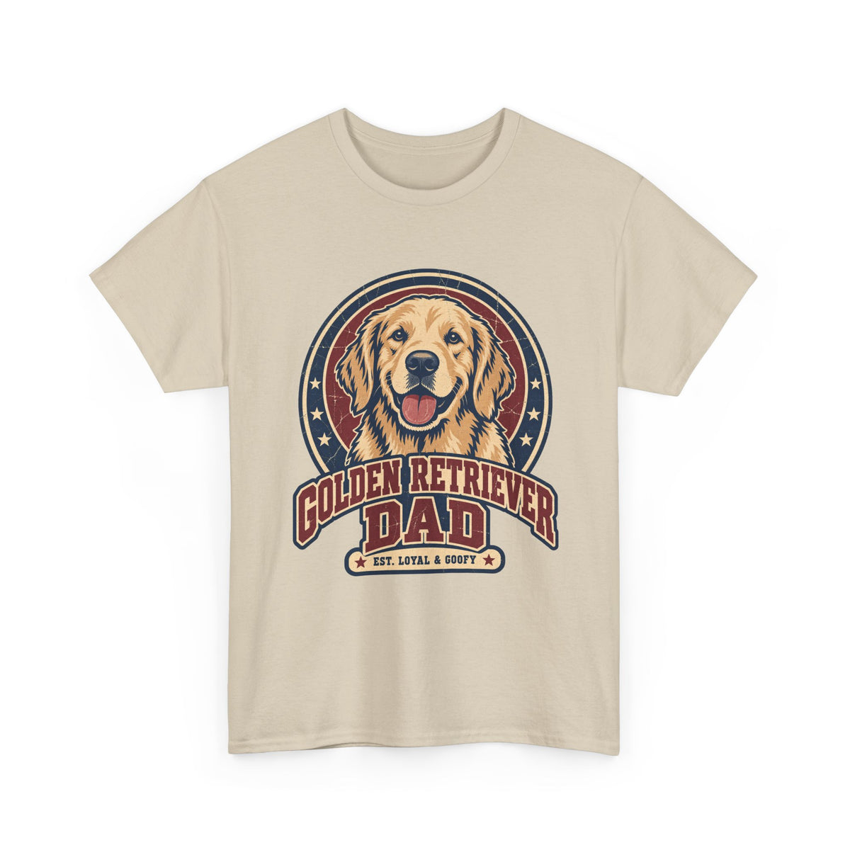 Golden Retriever Dad T-Shirt