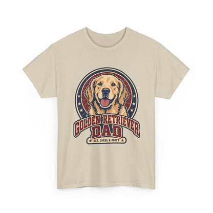 Golden Retriever Dad T-Shirt