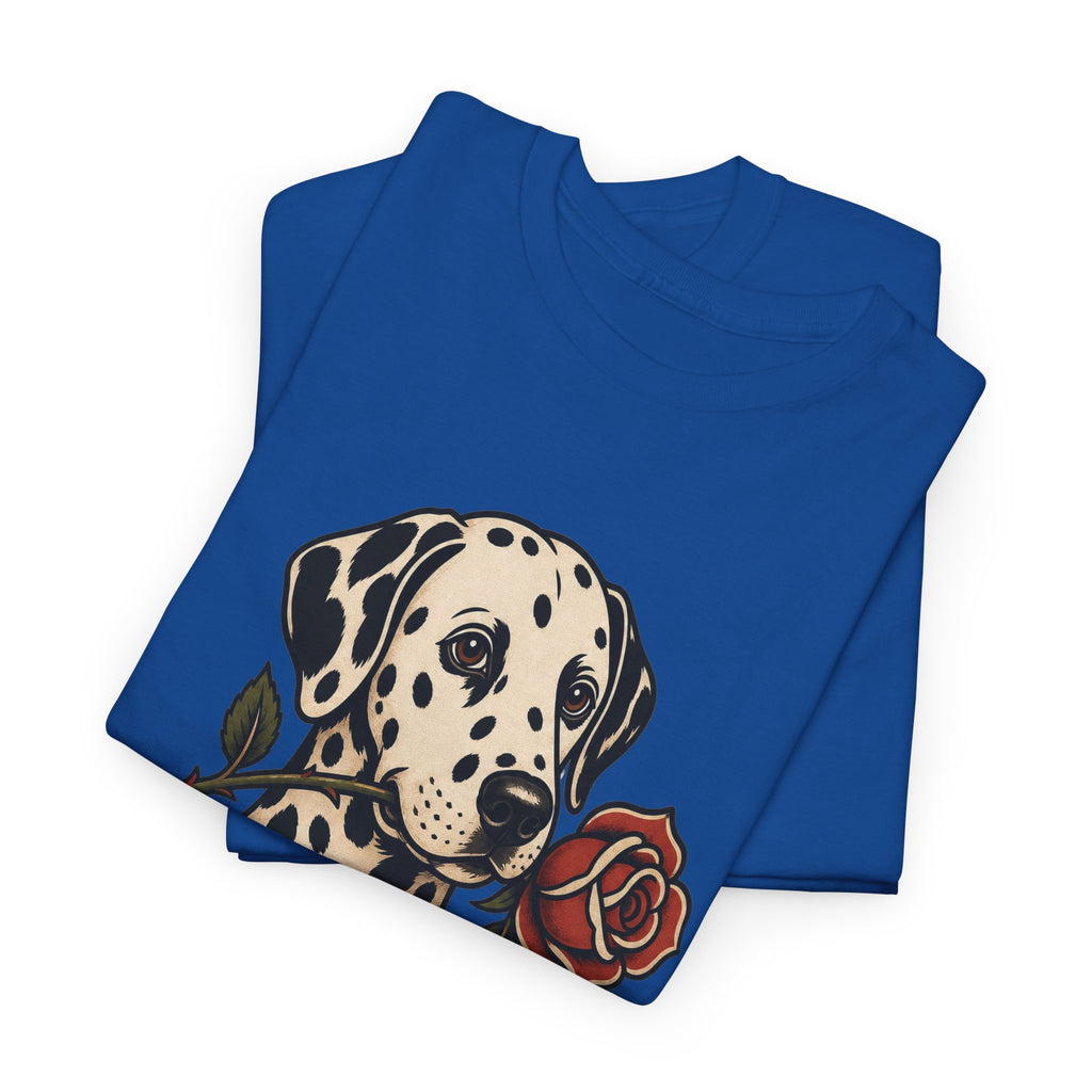 Dalmatian Dad T-Shirt — Vintage Tattoo Style Dog Dad Tee