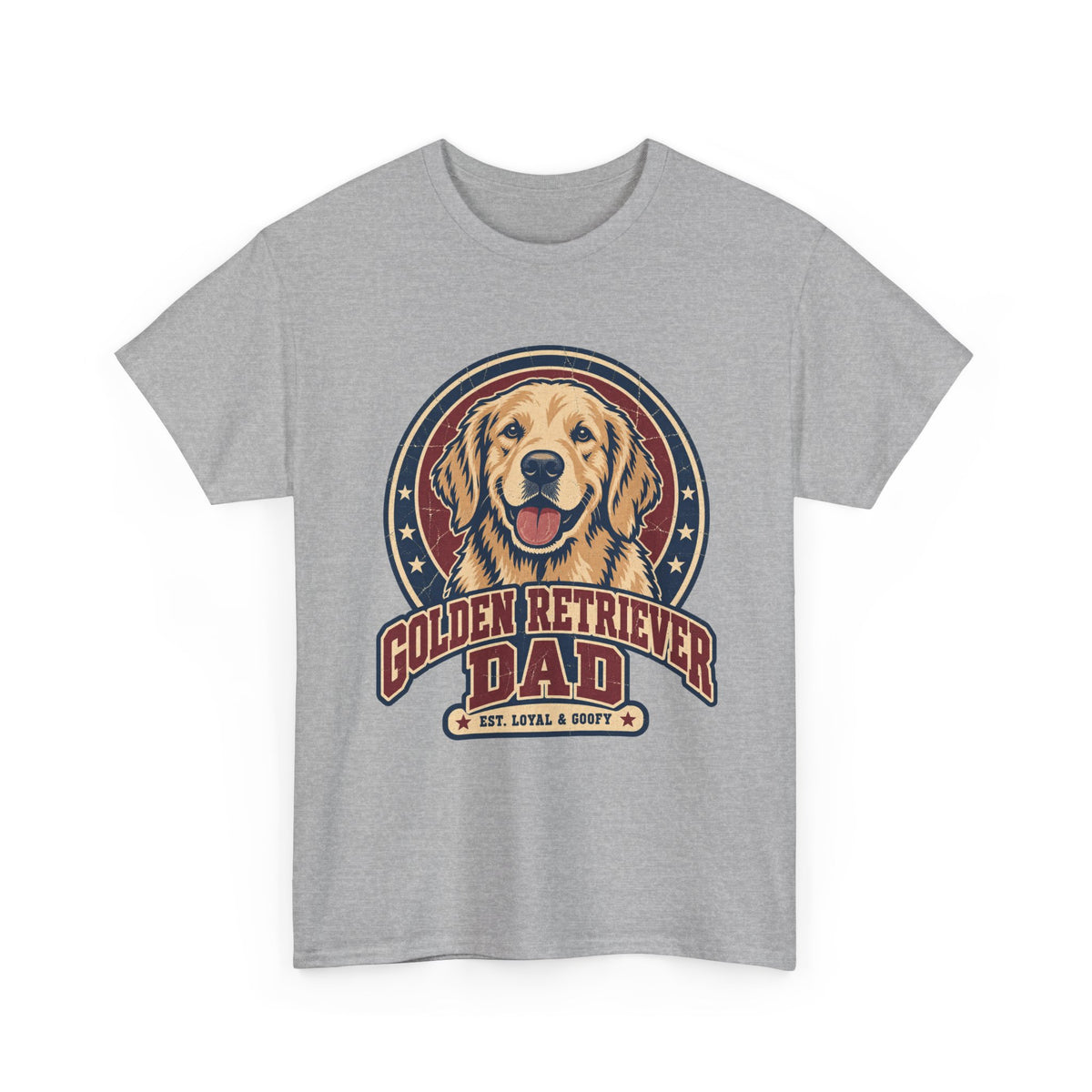 Golden Retriever Dad T-Shirt