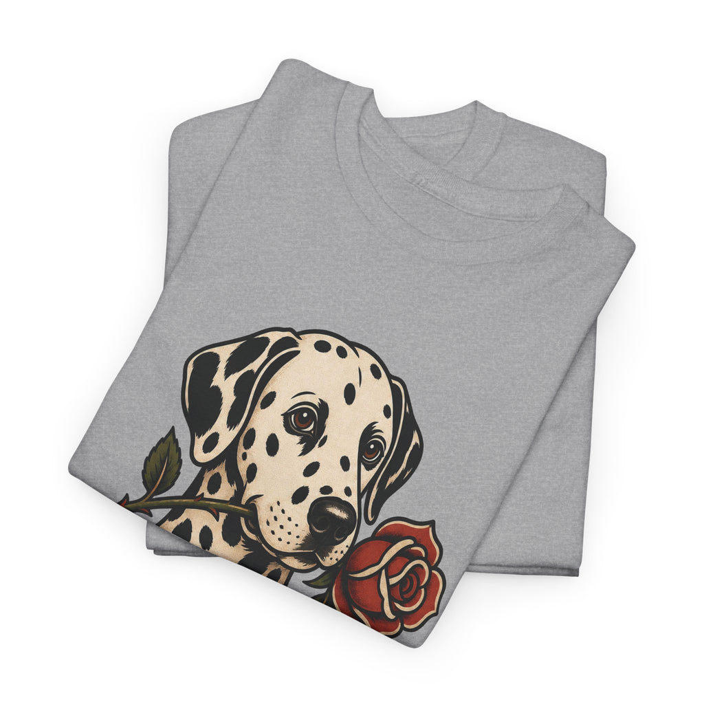 Dalmatian Dad T-Shirt — Vintage Tattoo Style Dog Dad Tee