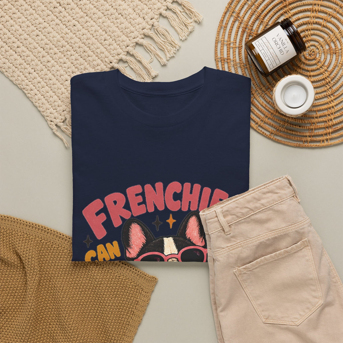 Frenchies can do Big Things T-Shirt, French Bulldog Tee