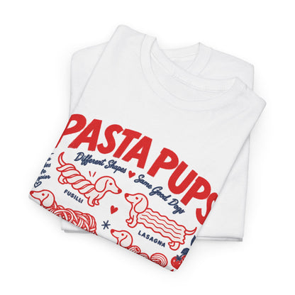 Pasta Pups Shirt, Funny Wiener Dog Tee