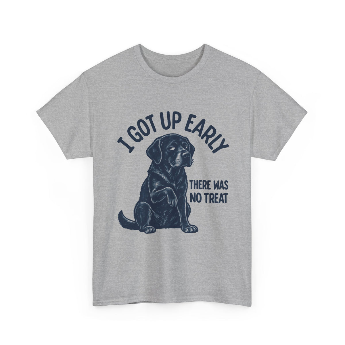 Grumpy Treat Labrador Shirt, I Got Up Early No Worm Tee