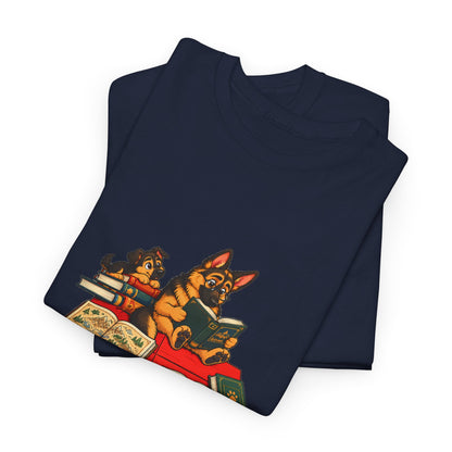 German Shepherd Scholar Dog T-Shirt