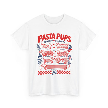 Pasta Pups Shirt, Funny Wiener Dog Tee