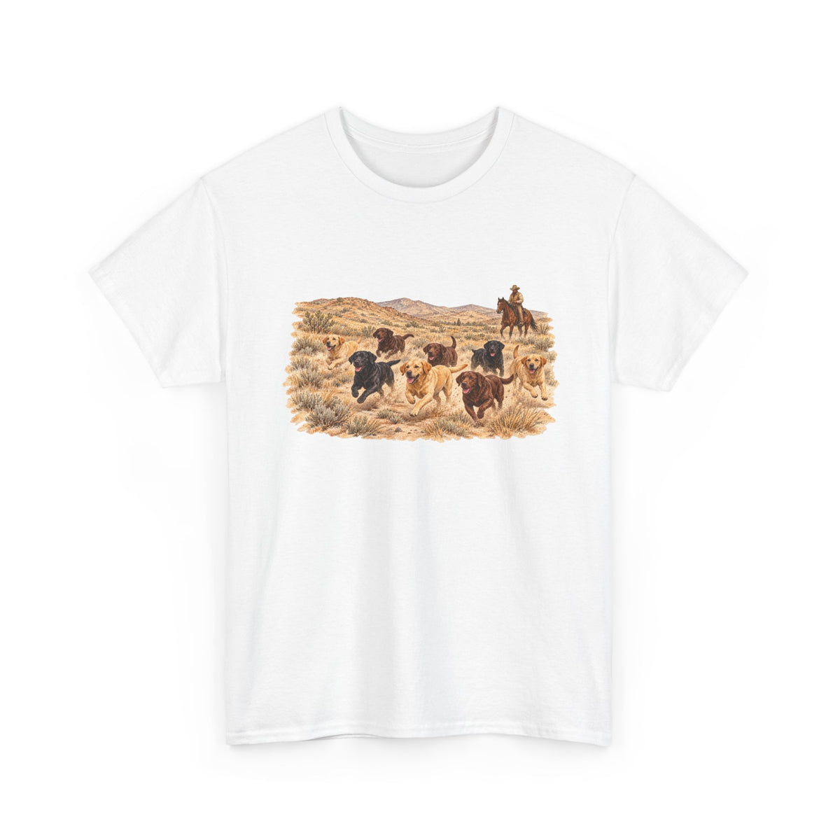 Labrador Retriever Cowboy Western T-Shirt