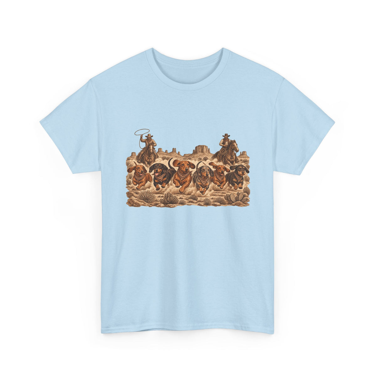 Western Dachshund Cowboy T-Shirt
