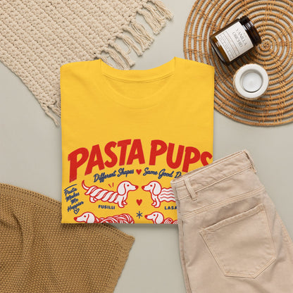 Pasta Pups Shirt, Funny Wiener Dog Tee