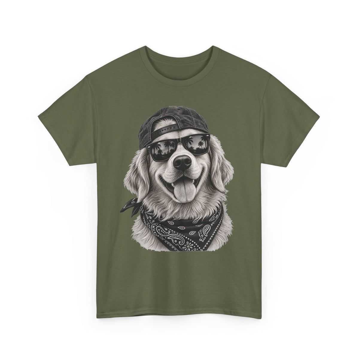 Cool Golden Retriever T-Shirt