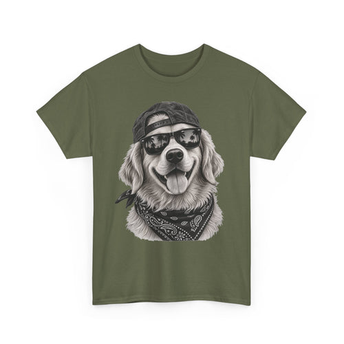 Cool Golden Retriever T-Shirt