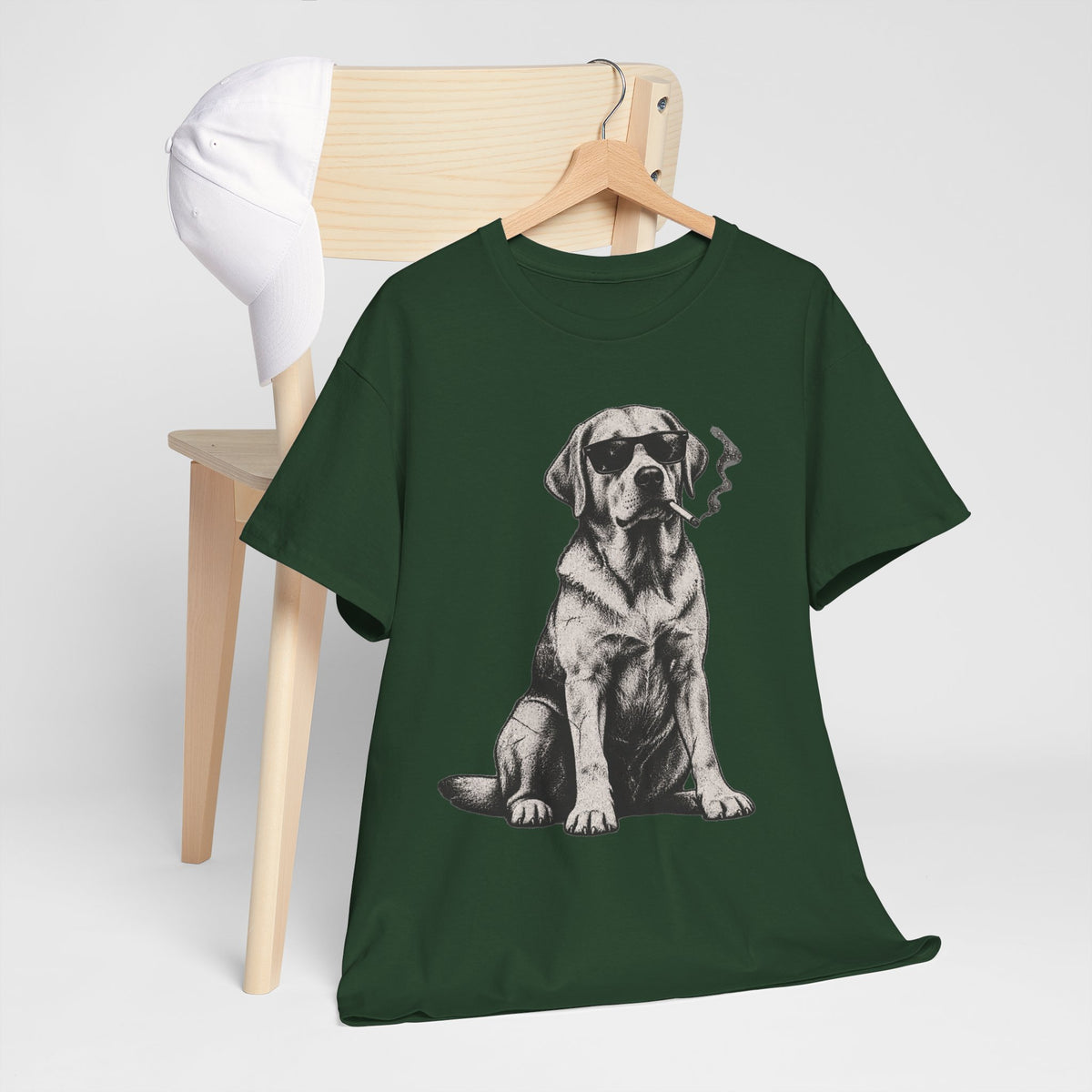 Smoking Labrador T-Shirt