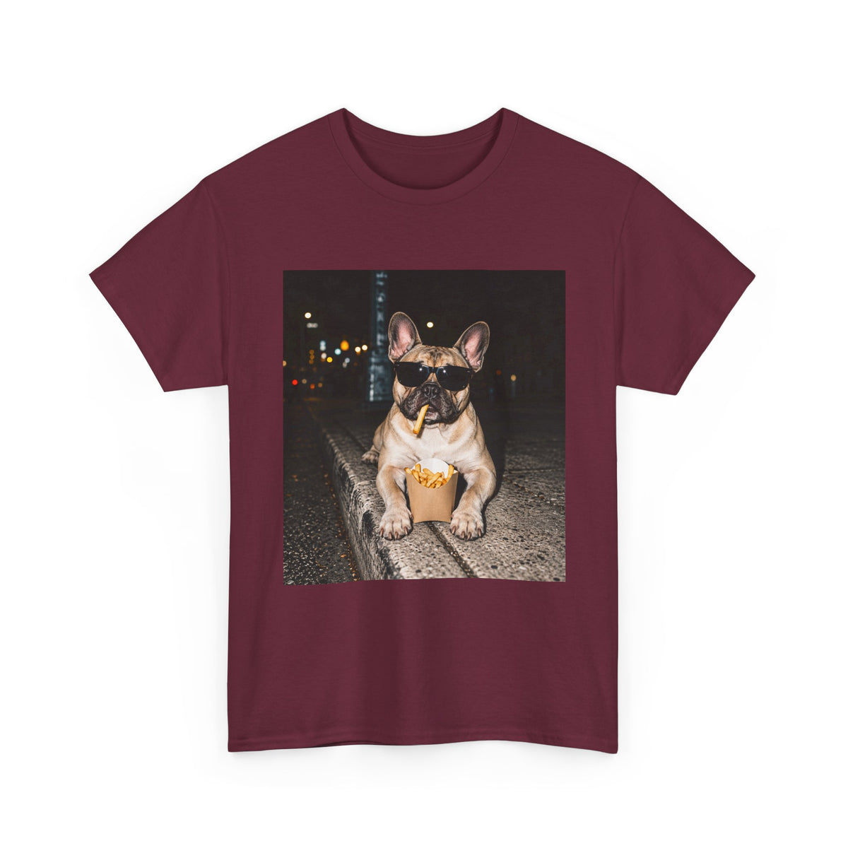 French Bulldog Fries T-Shirt